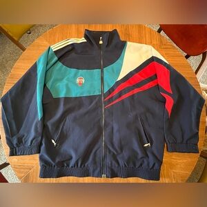 Vintage Canadian Sport Vintage Color Blocked Windbreaker Jacket